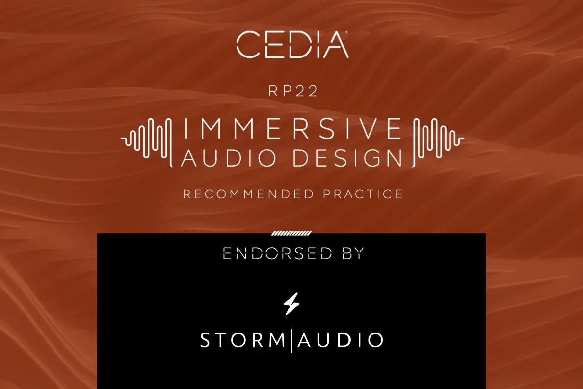 immersive sound CEDIA