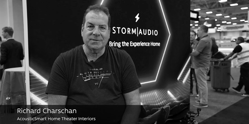 StormAudio Testimonial Richard Charschan AcousticSmart